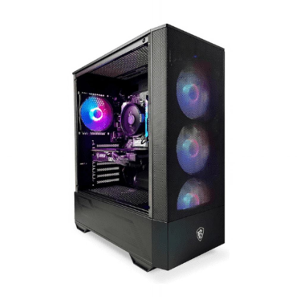 Suevery Gaming Desktop PC, AMD Ryzen 5 5600, Radeon RX 6500, 16GB