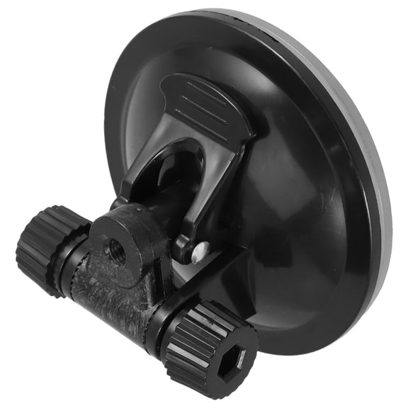 ETHZZLE Reliable Golden Flag Pole Holder with Suction Cup for Car Motorcycle Or House Outdoor Decorative Mount