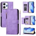 thumbnail image 3 of Funda para Xiaomi Redmi 12 5G/4G Cartera de Mano con Cremallera y Correa Cruzada Desmontable, 3 of 5