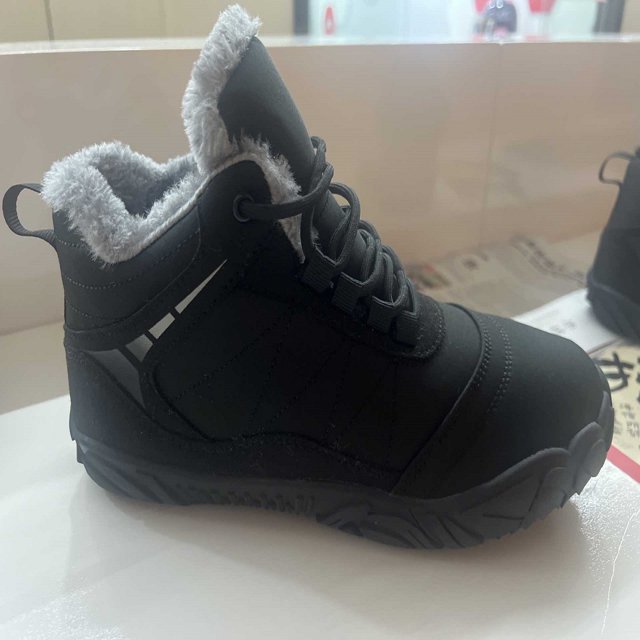 Botas Cortas Encaje Nieve Invierno Sin Deslizamiento para Al Aire Libre (38)