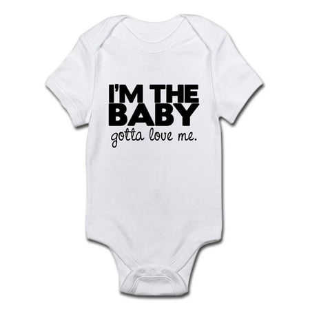 

CafePress - I m The Baby Gotta Love Me Infant Bodysuit - Baby Light Bodysuit