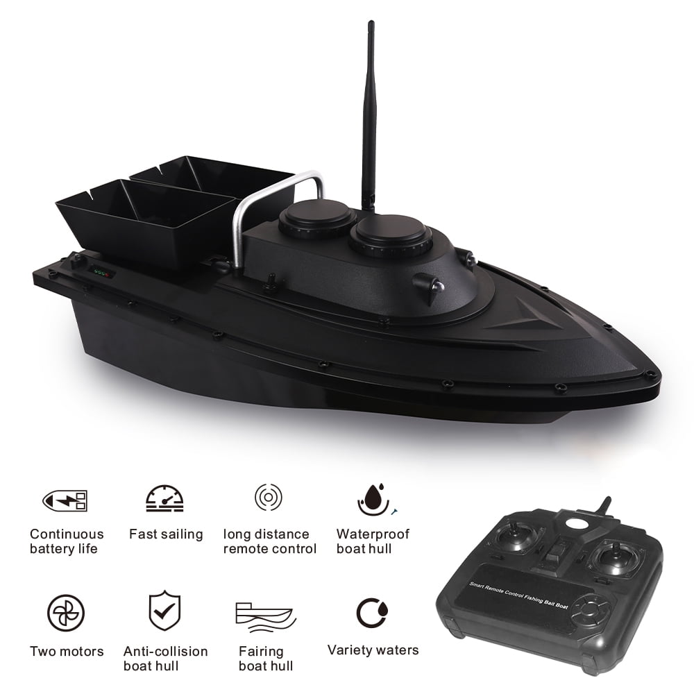 remote control boat to drop bait