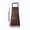 Brown, variant on Faux Leather Apron with Pockets, Water Resistant Adjustable Cooking Apron for Kitchen, Grilling, and Chef Tasks