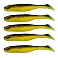thumbnail image 4 of 10pcs Luya Alien Eye T Tail luminous soft worm bait for carp fishing bait pike, 4 of 10
