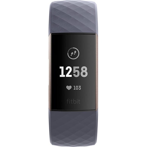 Fitbit Charge 3, Heart Rate Monitor, Wireless Wellness