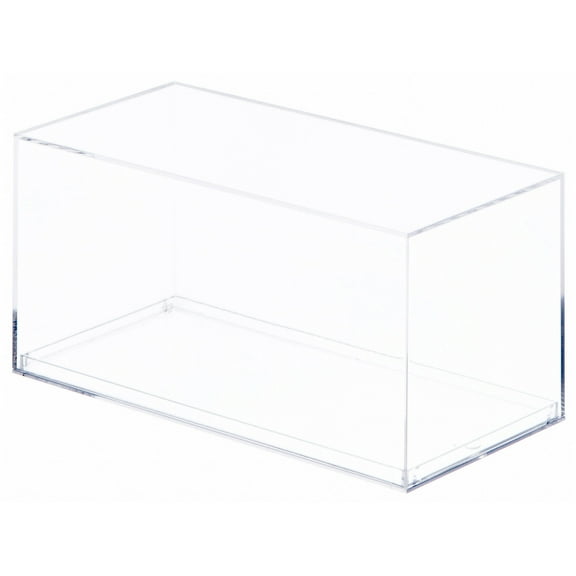 Pioneer Plastics 083C Clear Plastic Display Case for 1:32 Scale Cars, 8" W x 3.75" D x 3.5" H (Mailer Box)