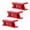 Red, variant on M Buder 3 Pcs PTFE Tubing Cutter Soft Hose Pipe Cutting Tool 1/8 to 3/4 Inch (3.17 to 19.05 mm) Nylon PVC PU Cutters, Black