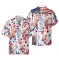 thumbnail image 4 of Camisetas divertidas e informales con estampado de animales, ovejas y caballos para hombre, ropa de moda, blusa hawaiana con solapa, camisetas para vacaciones, surf y playa, 4 of 4
