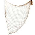 thumbnail image 3 of LOLIPPYY Fishing Net for Wall Hanging 1Pcs Light Brown 200in x 40in Cotton Rope Decorative Net, 3 of 7