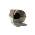 thumbnail image 1 of Arenero Autolimpiable para Gato Omega Paw Tamaño Grande Color Café, 1 of 2