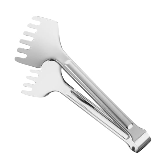 HAMPPLIES Stainless Steel Kitchen Cooking Tongs Set of 1 Food Grip Tool for Home and