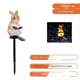 thumbnail image 2 of Solar Garden Lawn Light Resin Squirrel Ground Light B, 2 of 5