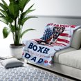 thumbnail image 3 of My Favorite Boxer Calls Me Dad. Happy Father's Day Cozy Sherpa Blanket Boxers Dog Lover Gifts Idea Warm Soft Throw Blanket - 00005, 3 of 5