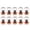 Orange, variant on UsilkU 10PCS L Track Stud Fitting with D Ring Heavy Duty 1333lb Capacity L Track Rail Tie Down Fitting for Van Pickup Truck Orange (8.27 inches / 21 cm)