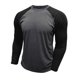 thumbnail image 5 of Blusas y camisas de manga larga con cuello redondo para hombre, blusa informal de poliéster con bloques de color y manga larga con cuello redondo., 5 of 6