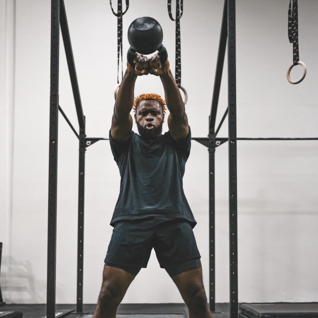 Tru Grit Fitness 10 lb Cast Iron Kettlebell Weight