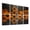 Color 5, variant on Futuristic 8 Pack Art Acoustic Panels Sound Absorbing Abstract Geometric Rust Black Metal Panels Decorative Soundproof Wall Panels Self Adhesive for Nursery Game Room Boys Bedroom 48"x32"