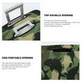 thumbnail image 5 of Naloa Camouflage Shark Elastic Suitcase Protector, Travel Suitcase Protector Cover Fits 18-32in Suitcase - Small, 5 of 9