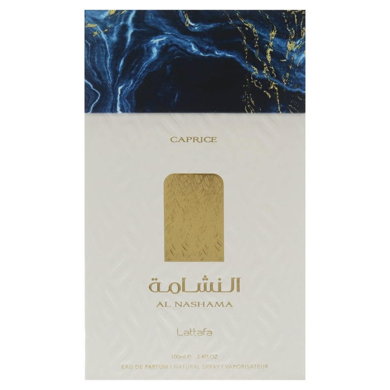 Lattafa, EDP Spray, 3.4 oz Caprice, Long-Lasting Floral Wood