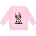 thumbnail image 2 of Inktastic Love Bug Yorkie Toddler Sweatshirt, 2 of 4