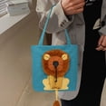 thumbnail image 4 of Bolsa Lion Pattern Cat Dog Carrier Bags de viaje saliente de lona suave para amantes de las mascotas Ndcxsfigh Para Estrenar, 4 of 5
