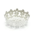 thumbnail image 2 of Mango Steam Decorative Centerpiece Basket Fruit, Vegetable, & Candy Basket (Flower, White), 2 of 4