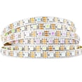 thumbnail image 1 of BTF-LIGHTING WS2812B Tira de luces LED 1m 5m 30LEDs/m 60LEDs/m IP30 IP65 IP67 5050SMD Direccionable individualmente PCB blanco negro flexible Tira de píxeles LED a todo color Dream Color DC5V, 1 of 5