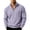 A Purple, variant on Jopfuhed Sweatshirt for Men Plus Size Solid Color Casual Stand Collar Quarter Zip Sweatshirt with Pocket Loose Long Sleeve Corduroy Pullover Tops,Sizes S-5XL