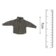 thumbnail image 5 of 1/12 Camisa Masculina Ropa de Muñeca Vestir Durable Cómodo Trajes en Miniatura de Moda Mini Ropa para Muñecas de 6 Pulgadas Figuras Modelo Accesorio Verde Hugo camisa de muñeca, 5 of 10