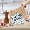 thumbnail image 6 of Table Napkin Holder, One Sizex2 Kitchen Napkin Holder Acrylic Napkin Holder Restaurant Napkin Holder Cool Blue Flowers, 6 of 9