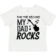 thumbnail image 3 of Inktastic For the Record, My Dad Rocks Boys or Girls Toddler T-Shirt, 3 of 5