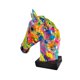 thumbnail image 5 of Busto de Estatua de cabeza de caballo Perfecl figura de resina regalo para amantes escultura de animal Estilo D, 5 of 8