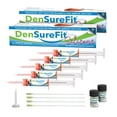 thumbnail image 1 of Kit de rebase para dentaduras postizas DenSureFit de silicona suave para superior e inferior, 1 of 7