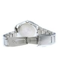 thumbnail image 4 of Women's LTP2083D-1AV Silver Leather Quartz Watch with Silver Dial, 4 of 8