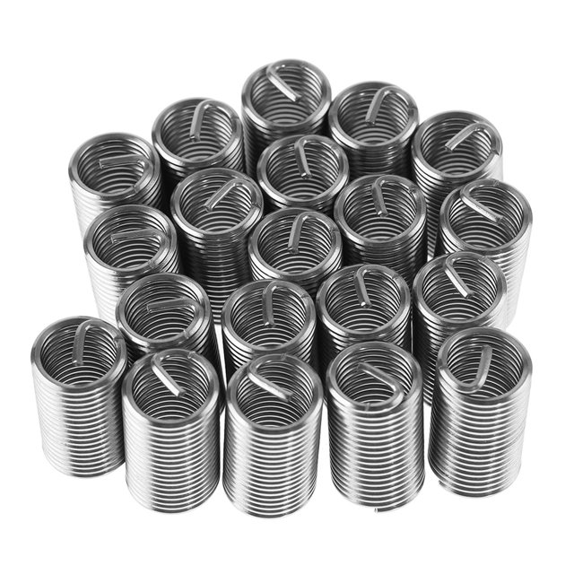Inserto de Reparación de Rosca ANGGREK M14 Acero Inoxidable SS304