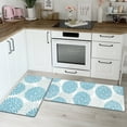 thumbnail image 1 of MeyJey Anti Fatigue Kitchen Rugs and Mats, 2 PCS Non-Slip Waterproof Runner Rug and Mat Set, Aqua Blue, 1 of 10