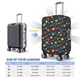 thumbnail image 5 of Picia Vintage Records Luggage Protector Cover Thicken Suitcase Protector Cover Fit 18-32 Inch Luggage-Small, 5 of 9