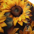 thumbnail image 3 of Balery Vibrant Sunflower Blooms Gorra de béisbol de tamaño ajustable para correr, entrenar y actividades al aire libre. Gorra de papá para todas las estaciones., 3 of 6