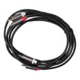 thumbnail image 2 of 2RCA Male to 2RCA Male Audio Cable Gold Plated Double compatible with RCA Cord compatible with TV to Amplifier2M/6.6ft-YM, 2 of 5