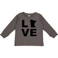 thumbnail image 3 of Inktastic Love Minnesota Boys or Girls Long Sleeve Toddler T-Shirt, 3 of 5