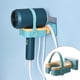 thumbnail image 5 of Estante para de cabellero, portátil, sin perforaciones, de cabellero, almacenamiento Yinane Soporte de secador de pelo, 5 of 8