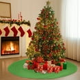 thumbnail image 6 of Cheapark Plush Christmas Tree Skirt - Round Non-Slip Rug, Merry Xmas Decor for Living Room & Bedroom, Soft Floor Carpet for Tree Bottom Ambiance, 6 of 6