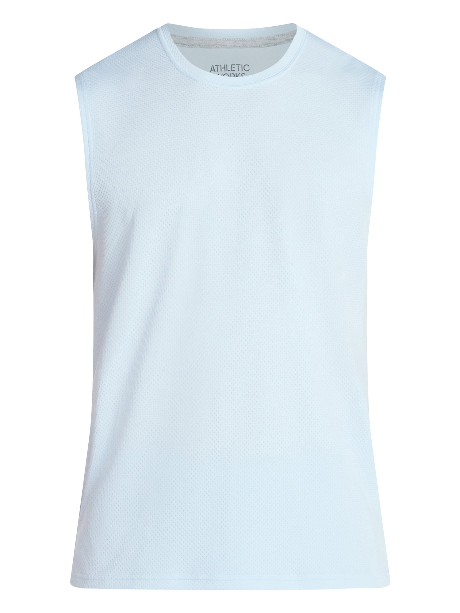 Athletic Works Men’s Sleeveless Mesh Muscle Tee, Sizes XS-5XL