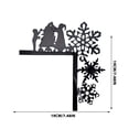 thumbnail image 3 of Iron Door Frame Decoration Home Christmas Iron Door Frame Decoration Ornament, 3 of 3
