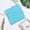 Lake Blue, variant on Nvzi-c Elegant Personalized Scarf, Solid Color Scarf 90cm Satin Tiny Square Scarf Candy Color Scarf Wedding Gift Decoration Scarf (Light Gray)