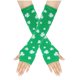 thumbnail image 1 of Guantes de mujer de color sólido de red de pesca fina, elásticos, huecos, largos, guantes de poliéster para mujer, 1 of 3