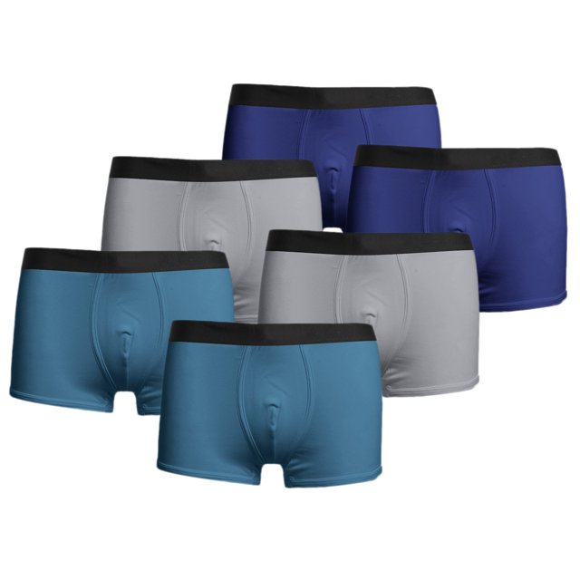 toraway Mens Mid Rise Underwear Combination Breathable Shorts Swimming Trunks XXL