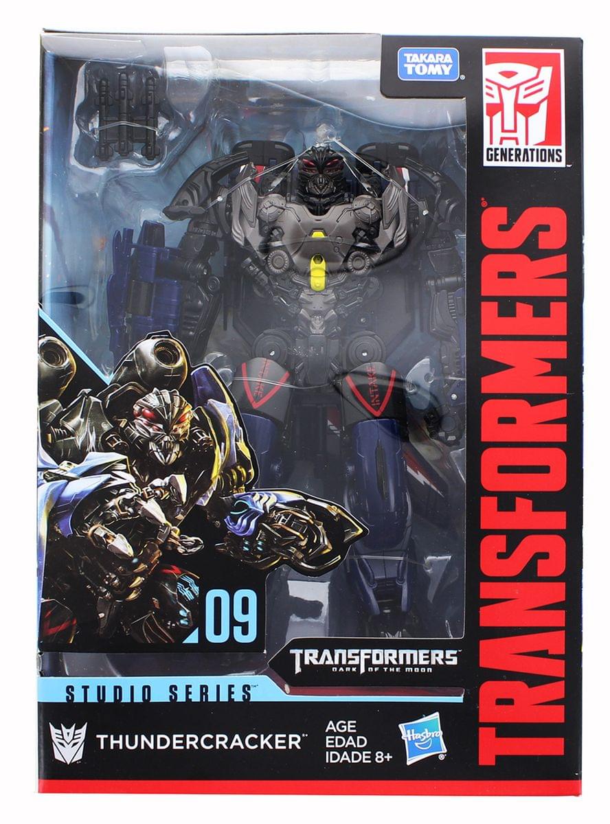 Hasbro Transformers Cyberverse Warrior Series Lightning Slash Thundercracker, Action Figure Da Collezione