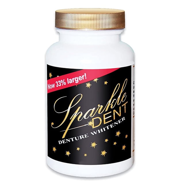 Limpiador de dentaduras Sparkle Dent Clear Sparkle Dent Whitener
