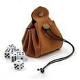 thumbnail image 4 of Sac à dés Polyèdre avec Sac de Rangement en Cuir pour Jeux, 4 of 5
